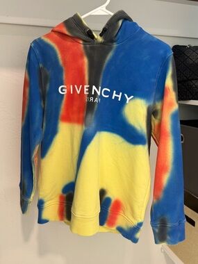 Givenchy Multicolor Tie-Dye Logo Hoodie